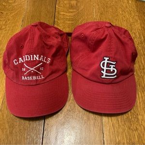 2 St. Louis Cardinals Ball Caps
